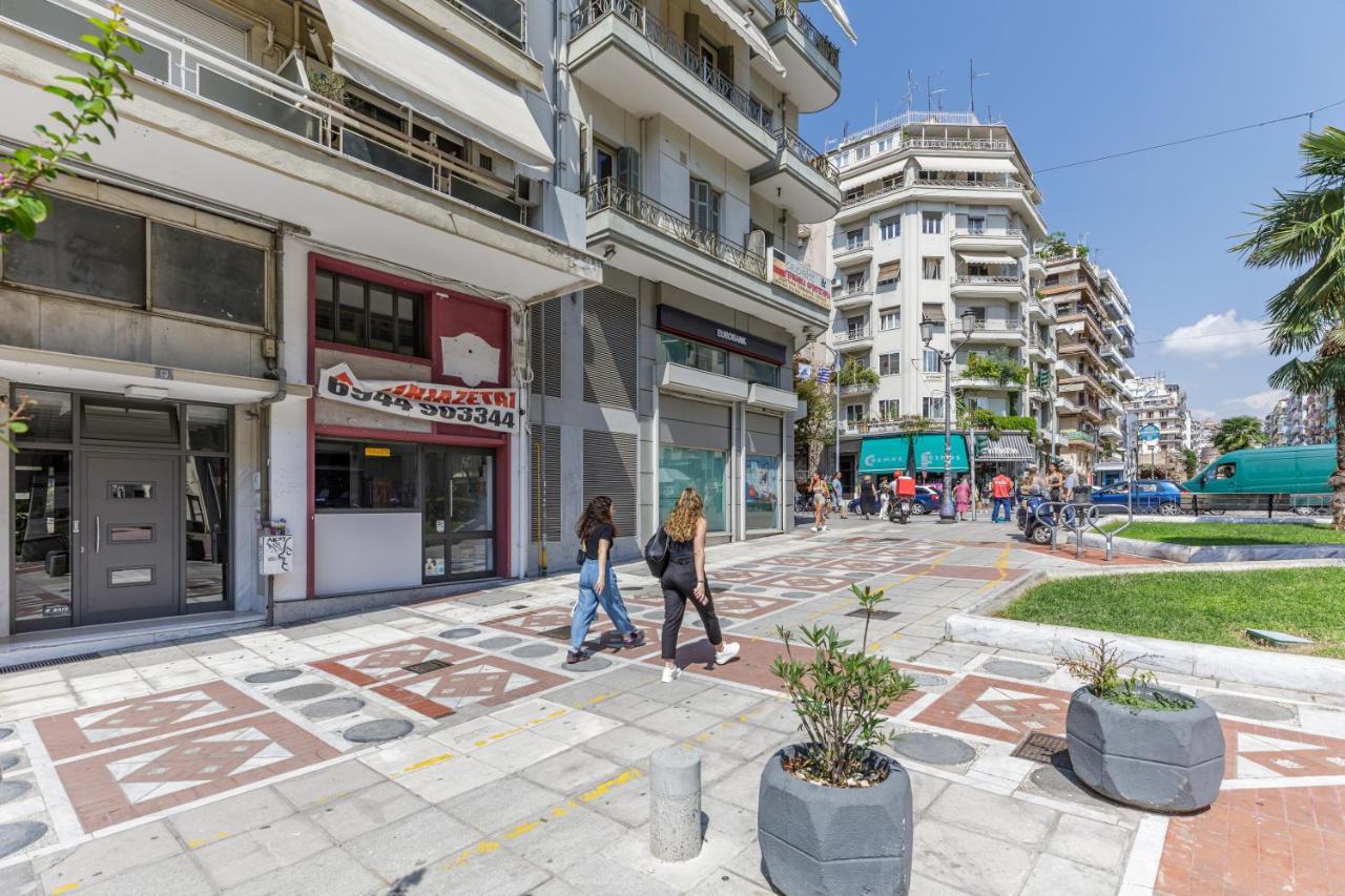 Central Luxury Apartment Thessaloniki Exterior foto