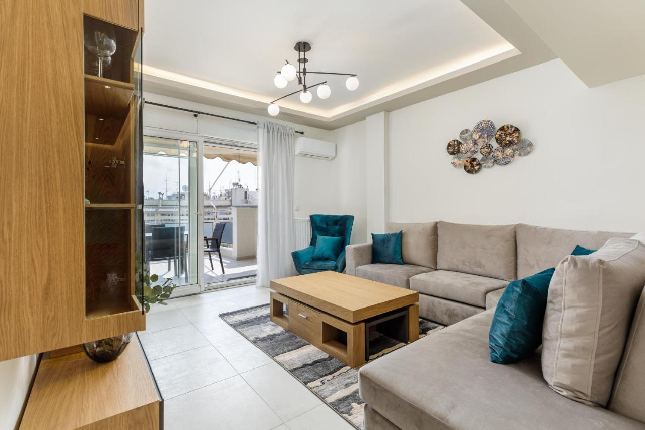 Central Luxury Apartment Thessaloniki Exterior foto