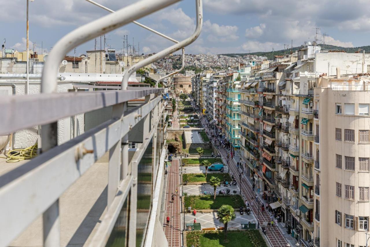 Central Luxury Apartment Thessaloniki Exterior foto